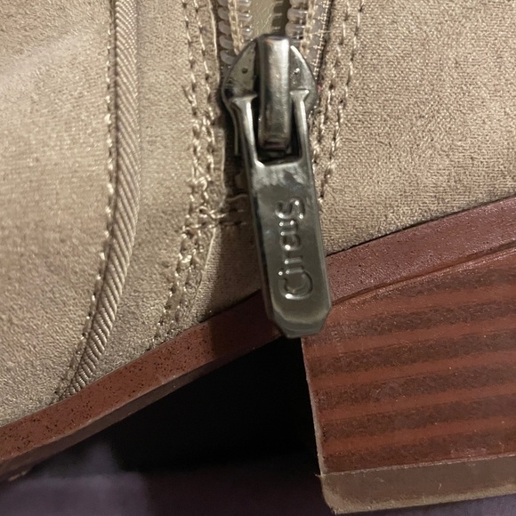 Circus Sam Edelman Phoenix Tan Suede Chelsea Boots Booties Sz 8.5 Western Basic‎ - Picture 12 of 15